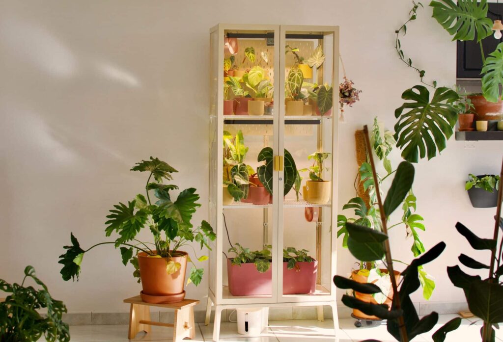 Ikea Greenhouse cabinet vitrine mlsbo tall DIY tutoriel customization