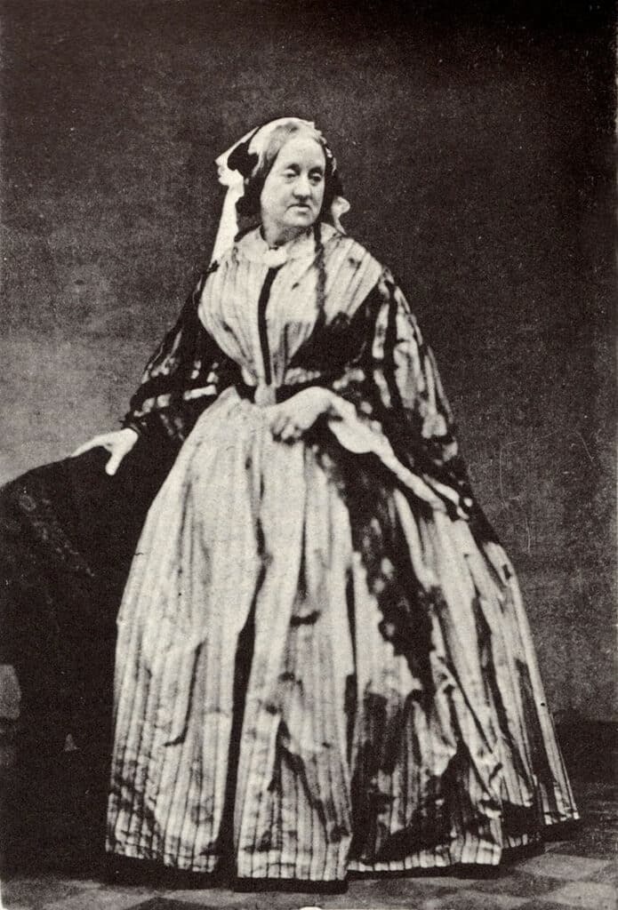 Portrait d'Anna Atkins en 1861